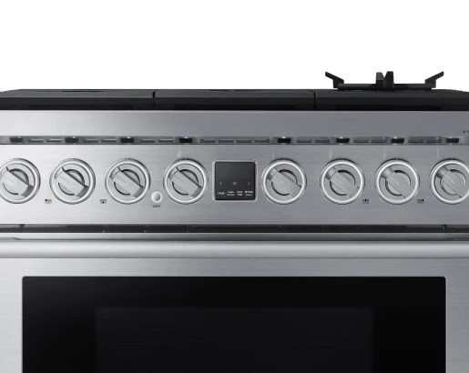 Dacor DOP36P86DLS Transitional 36" Dual-Fuel Range, Silver Stainless Steel, Natural Gas/Liquid Propan - Image 3