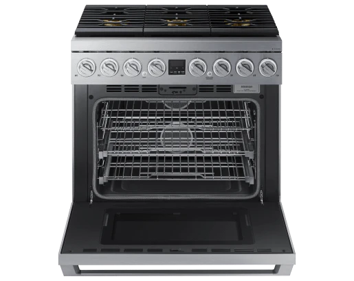 Dacor DOP36P86GLS Transitional 36" Gas Range, Silver Stainless Steel, Natural Gas/Liquid Propane - Image 2