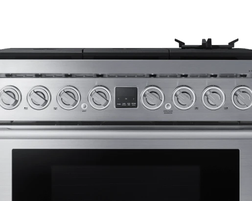 Dacor DOP36P86GLS Transitional 36" Gas Range, Silver Stainless Steel, Natural Gas/Liquid Propane - Image 3