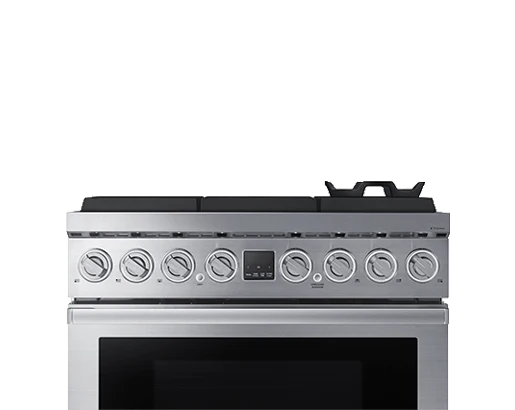 Dacor DOP36T86DLS Transitional 36" Dual-Fuel Range, Silver Stainless Steel, Natural Gas/Liquid Propane - Image 3