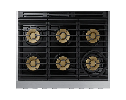Dacor DOP36T86DLS Transitional 36" Dual-Fuel Range, Silver Stainless Steel, Natural Gas/Liquid Propane - Image 5