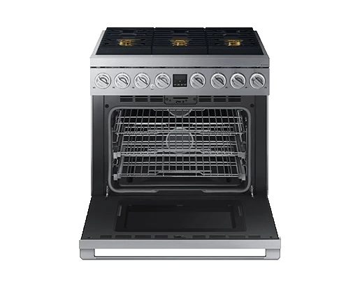 Dacor DOP36T86GLS Transitional 36" Gas Range, Silver Stainless Steel, Natural Gas/Liquid Propane - Image 2