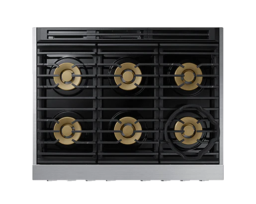 Dacor DOP36T86GLS Transitional 36" Gas Range, Silver Stainless Steel, Natural Gas/Liquid Propane - Image 5