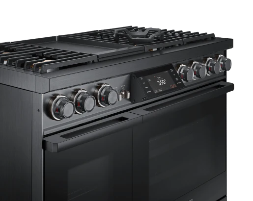 Dacor DOP48C96DLM 48" Pro Dual-Fuel Steam Range, Graphite Stainless Steel, Natural Gas & Liquid Propane - Image 5