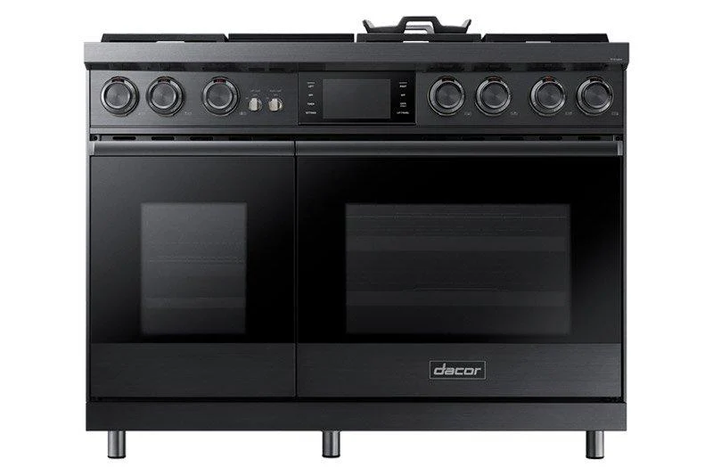 Dacor DOP48M96DHM 48" Pro Dual-Fuel Steam Range, Graphite Stainless Steel, Natural Gas/High Altitude - Image 3