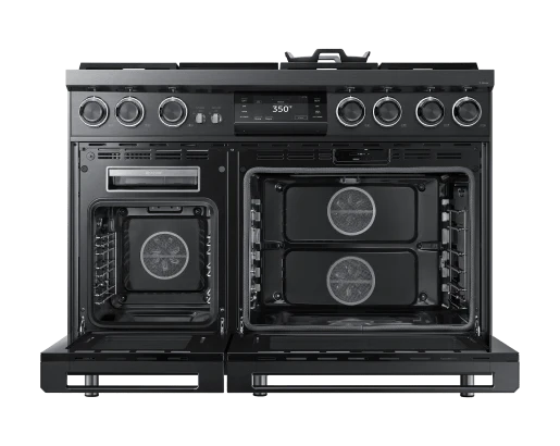 Dacor DOP48M96DLM 48" Pro Dual-Fuel Steam Range, Graphite Stainless Steel, Natural Gas - Image 2