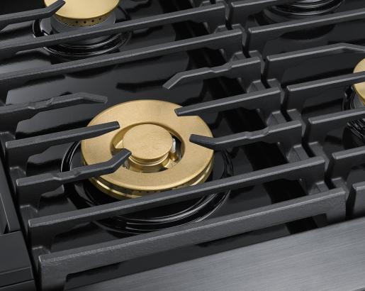 Dacor DOP48M96DLM 48" Pro Dual-Fuel Steam Range, Graphite Stainless Steel, Natural Gas - Image 5