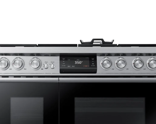 Dacor DOP48M96DPS 48" Pro Dual-Fuel Steam Range, Silver Stainless Steel, LiquidPropane - Image 6