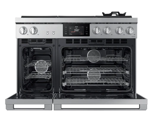 Dacor DOP48T960DSDA 48" Dual-Fuel Steam Range, Silver Stainless, Natural Gas/Liquid Propane - Image 2