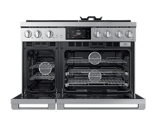 Dacor DOP48T963DS 48" Dual-Fuel Range, Silver Stainless, Natural Gas/Liquid Propane - Image 2