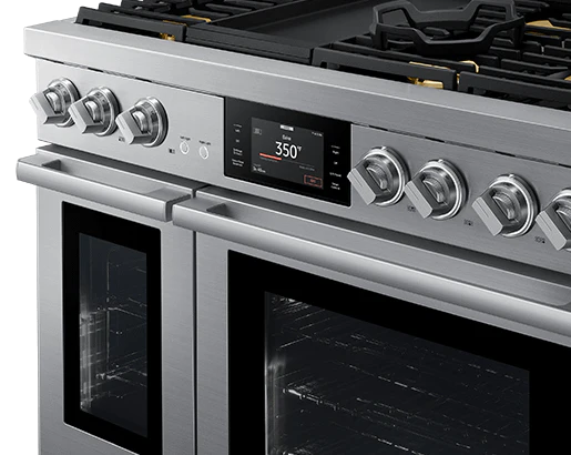 Dacor DOP48T963DS 48" Dual-Fuel Range, Silver Stainless, Natural Gas/Liquid Propane - Image 4