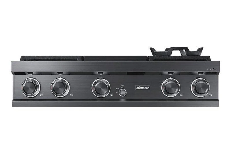 Dacor DTT36M974PS 36" Rangetop, Silver Stainless Steel, Liquid Propane - Image 5