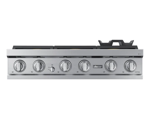 Dacor DTT36T960GS 36" Rangetop, Silver Stainless, Natural Gas/Liquid Propane - Image 4