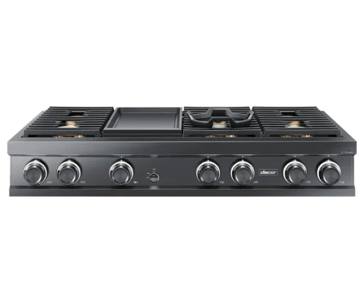 Dacor DTT48M976LM 48" Rangetop, Graphite, Natural Gas