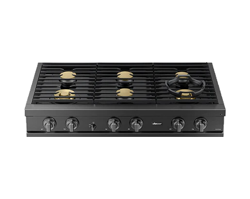 Dacor DTT48T960GM 48" Rangetop, Graphite Stainless, Natural Gas/Liquid Propane - Image 2