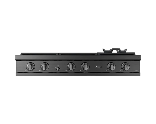 Dacor DTT48T960GM 48" Rangetop, Graphite Stainless, Natural Gas/Liquid Propane - Image 3