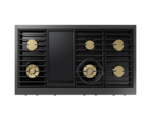 Dacor DTT48T963GM 48" Rangetop, Graphite Stainless, Natural Gas/Liquid Propane - Image 4