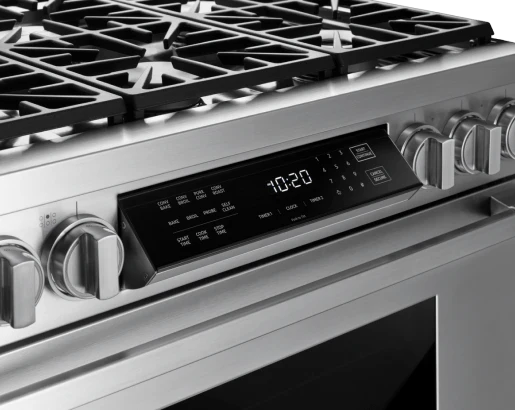 Dacor HDPR36SNG Dual Fuel Pro Range, Silver Stainless Steel, Natural Gas - Image 5