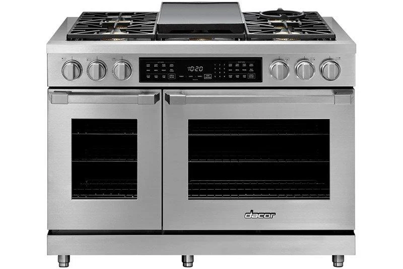 Dacor HDPR48CNG 48" Dual Fuel Pro Range, DacorMatch, Natural Gas - Image 3