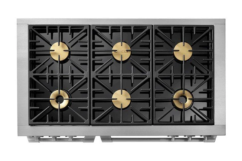 Dacor HDPR48CNG 48" Dual Fuel Pro Range, DacorMatch, Natural Gas - Image 4