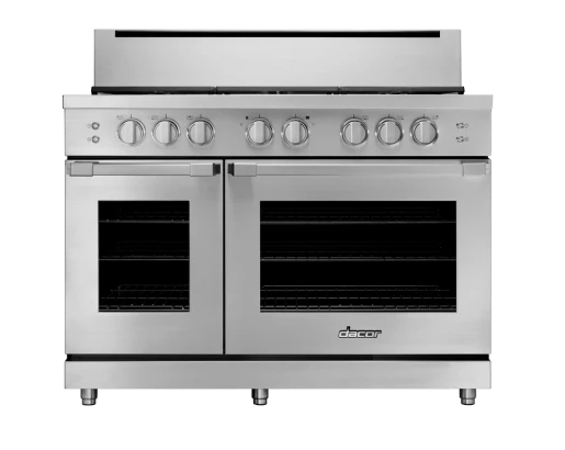 Dacor HGPR48SLP Gas Pro Range, Silver Stainless Steel, Liquid Propane - Image 3