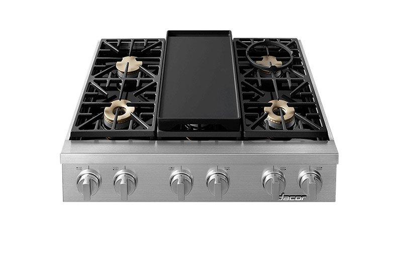 Dacor HRTP366SNG 36" Range Top-SS Natural Gas - Image 2