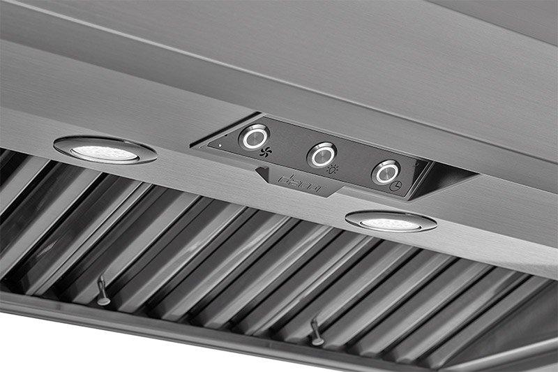 Dacor HWHP3012S 30" Pro Wall Hood, 12" High, Silver Stainless Steel - Image 3