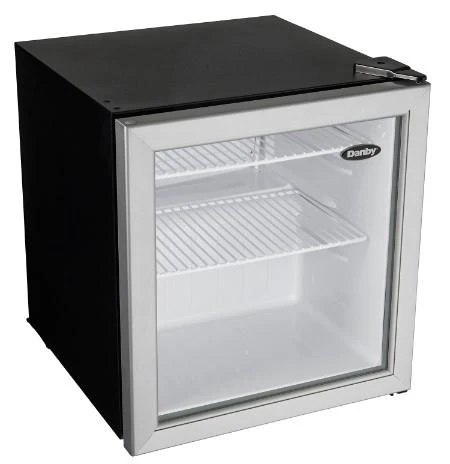 DAG016A1BDB Danby 1.6 cu. ft. Compact Glass Door Fridge in Platinum - Image 10