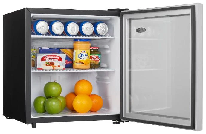 DAG016A1BDB Danby 1.6 cu. ft. Compact Glass Door Fridge in Platinum - Image 12