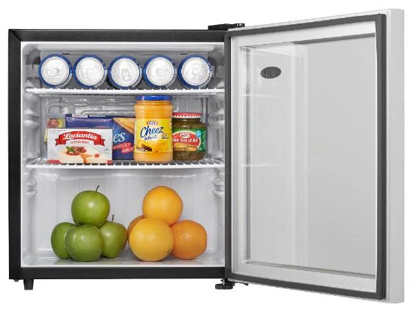 DAG016A1BDB Danby 1.6 cu. ft. Compact Glass Door Fridge in Platinum - Image 9