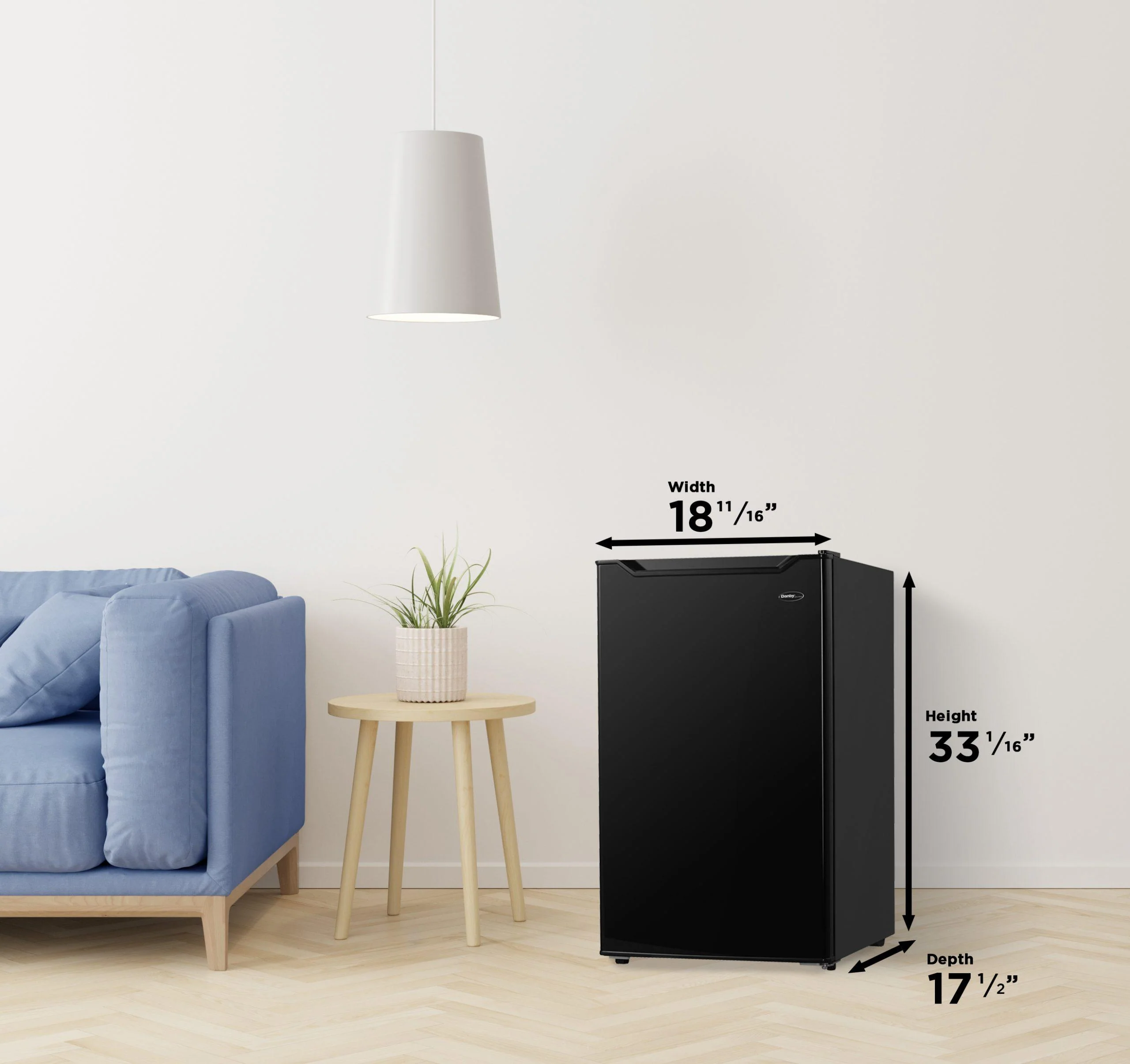 Danby 3.2 cu. ft. Compact Fridge in Black - Image 10