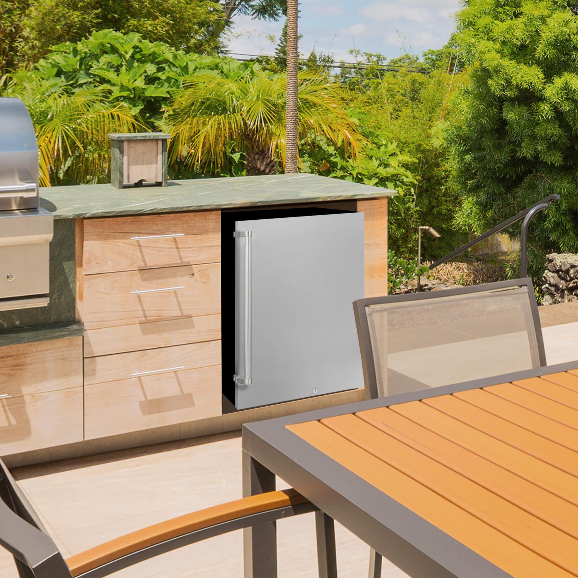 Danby 4.4 cu. ft. Outdoor Fridge in Stainless Steel - Image 11