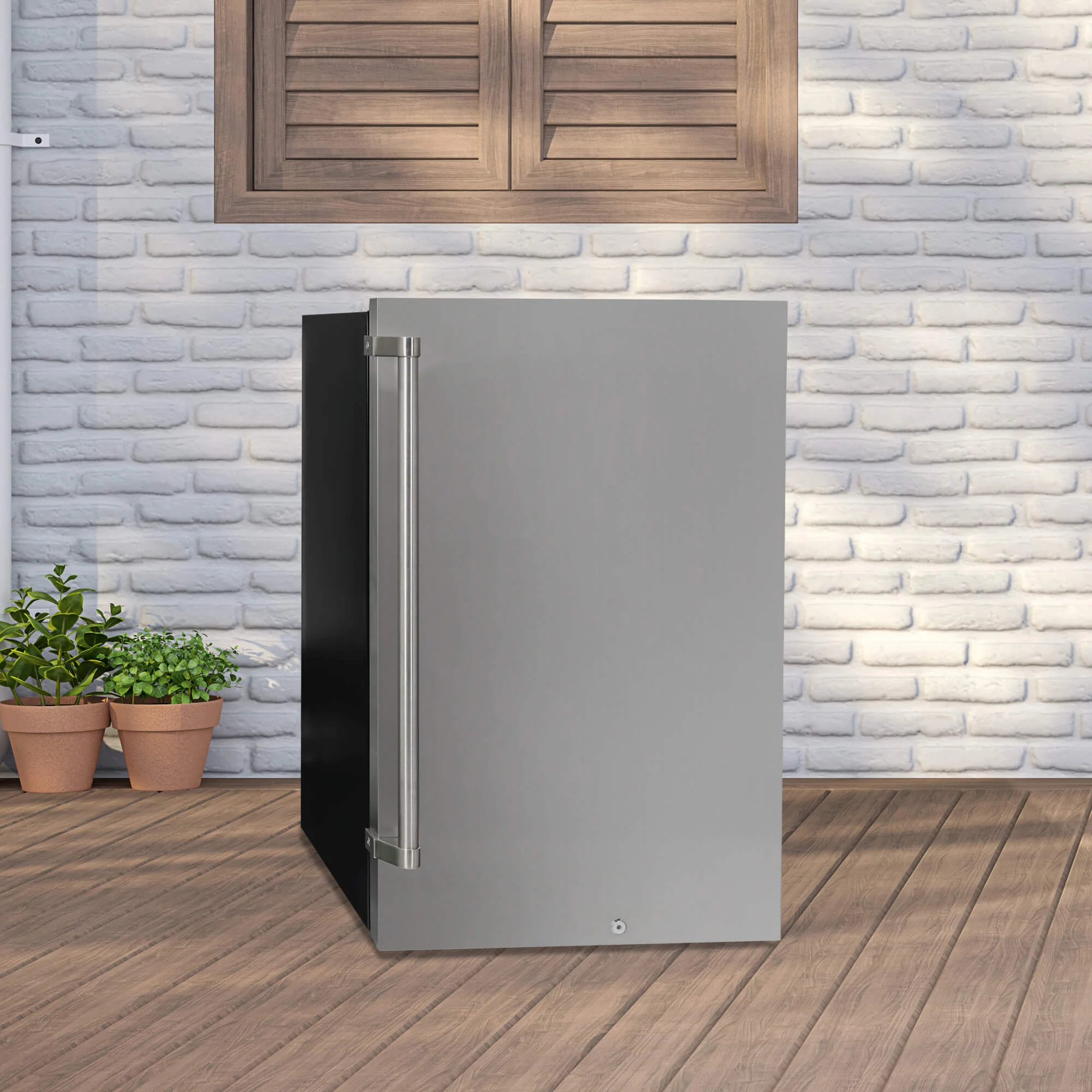 Danby 4.4 cu. ft. Outdoor Fridge in Stainless Steel - Image 7