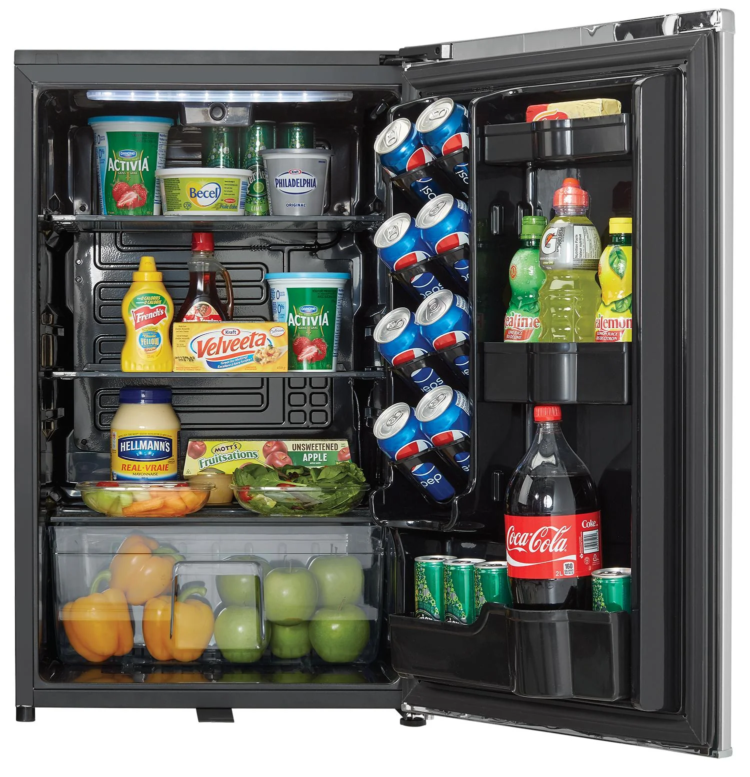 DAR044A6DDB Danby 4.4 cu. ft. Retro Compact Fridge in Iridium Silver - Image 3