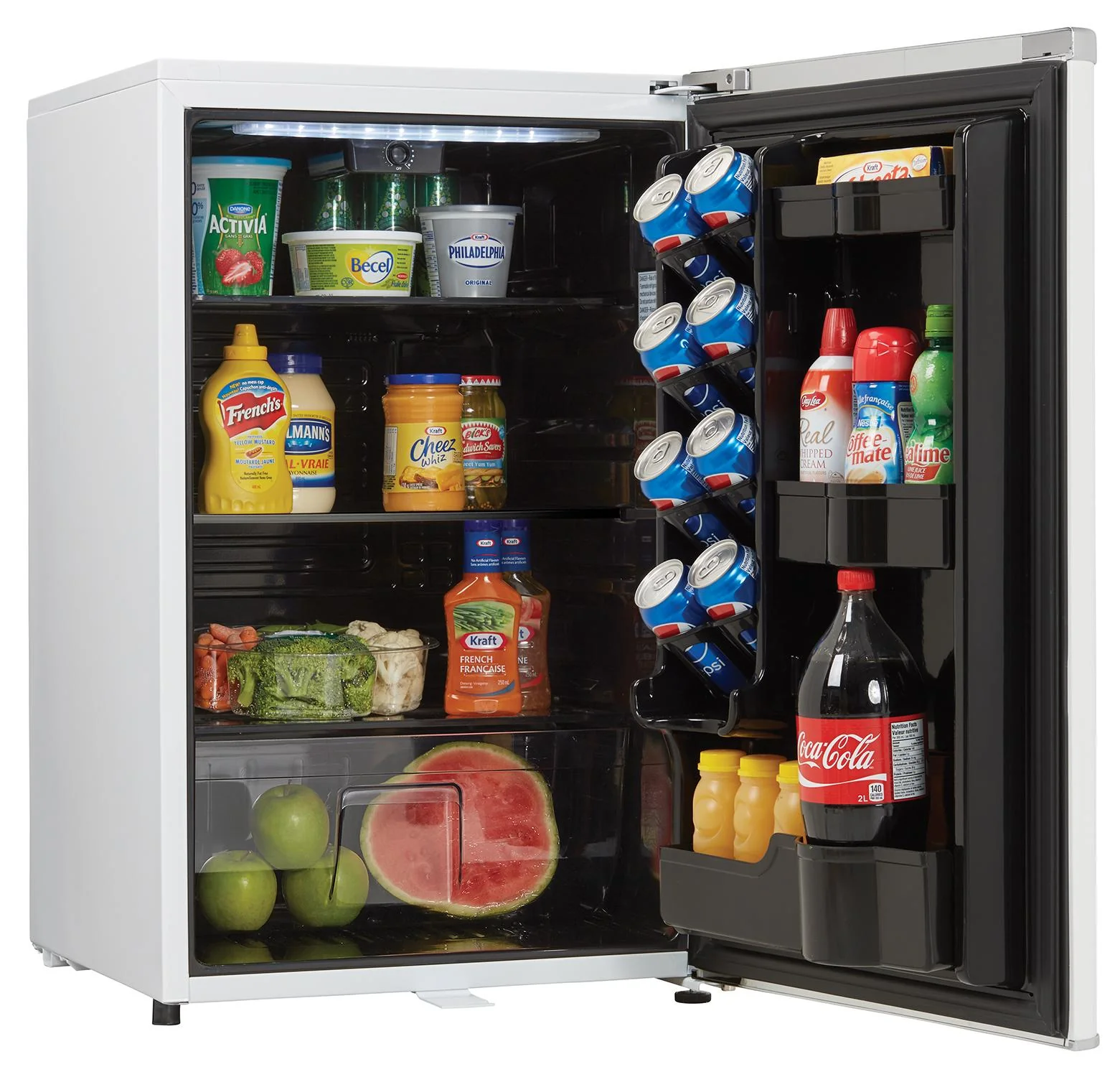 DAR044A6PDB Danby 4.4 cu. ft. Retro Compact Fridge in Pearl White - Image 3