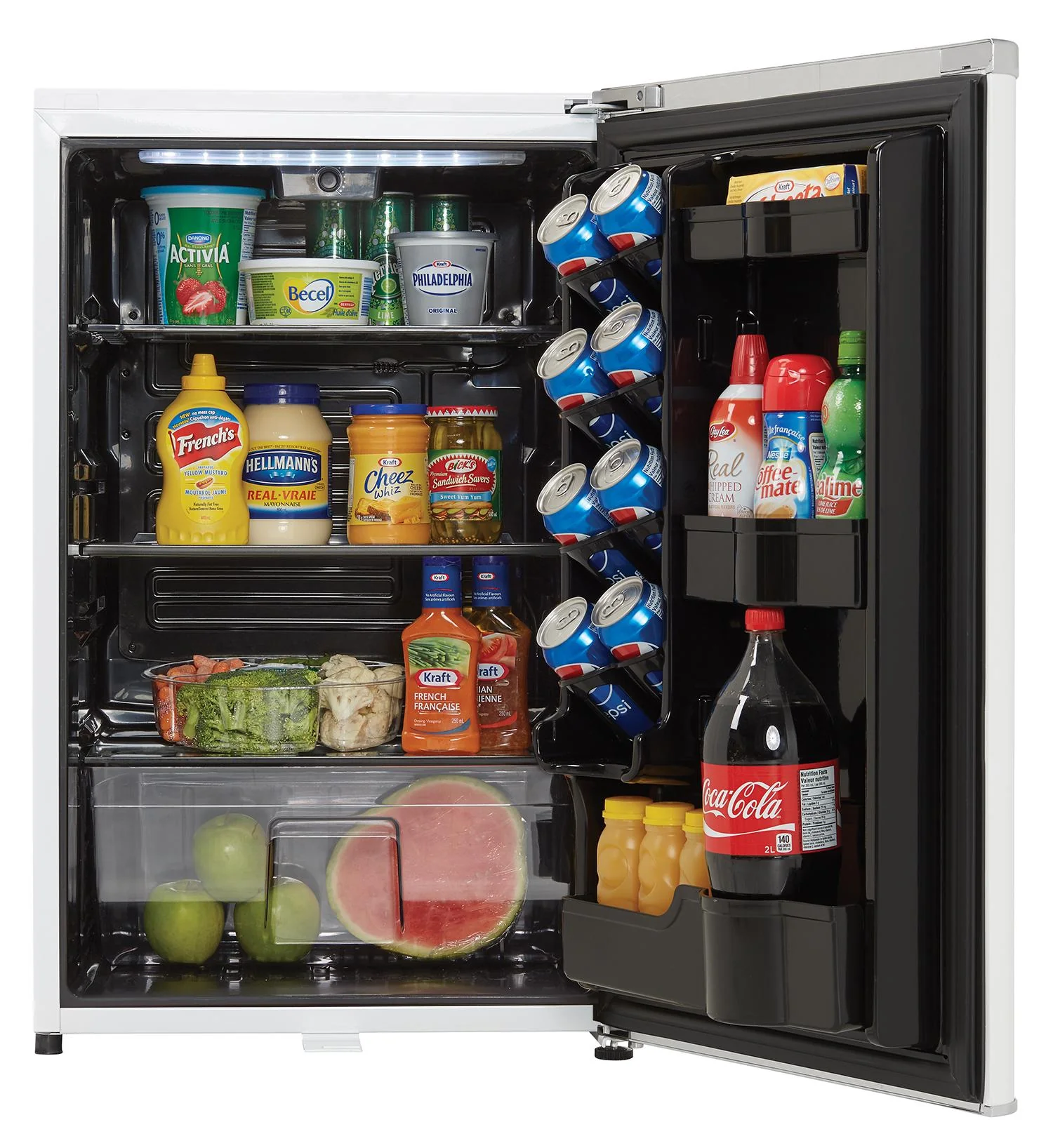DAR044A6PDB Danby 4.4 cu. ft. Retro Compact Fridge in Pearl White - Image 5