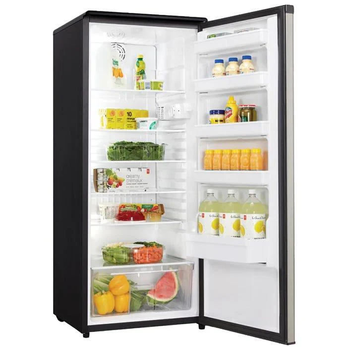 DAR110A1BSLDD Danby Designer 11.0 cu. ft. Apartment Size Fridge in Stainless Steel Look - Image 2