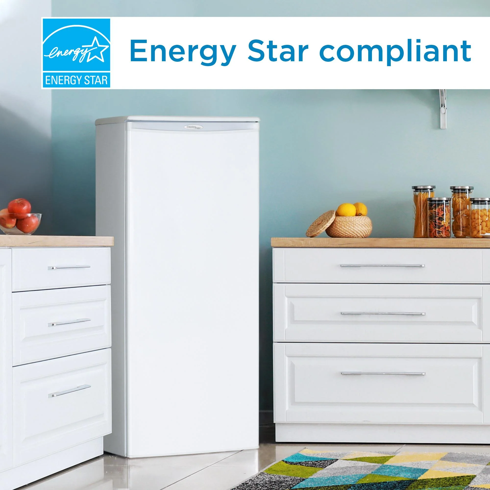 DAR110A1WDD Danby Designer 11.0 cu. ft. Apartment Size Fridge in White - Image 9