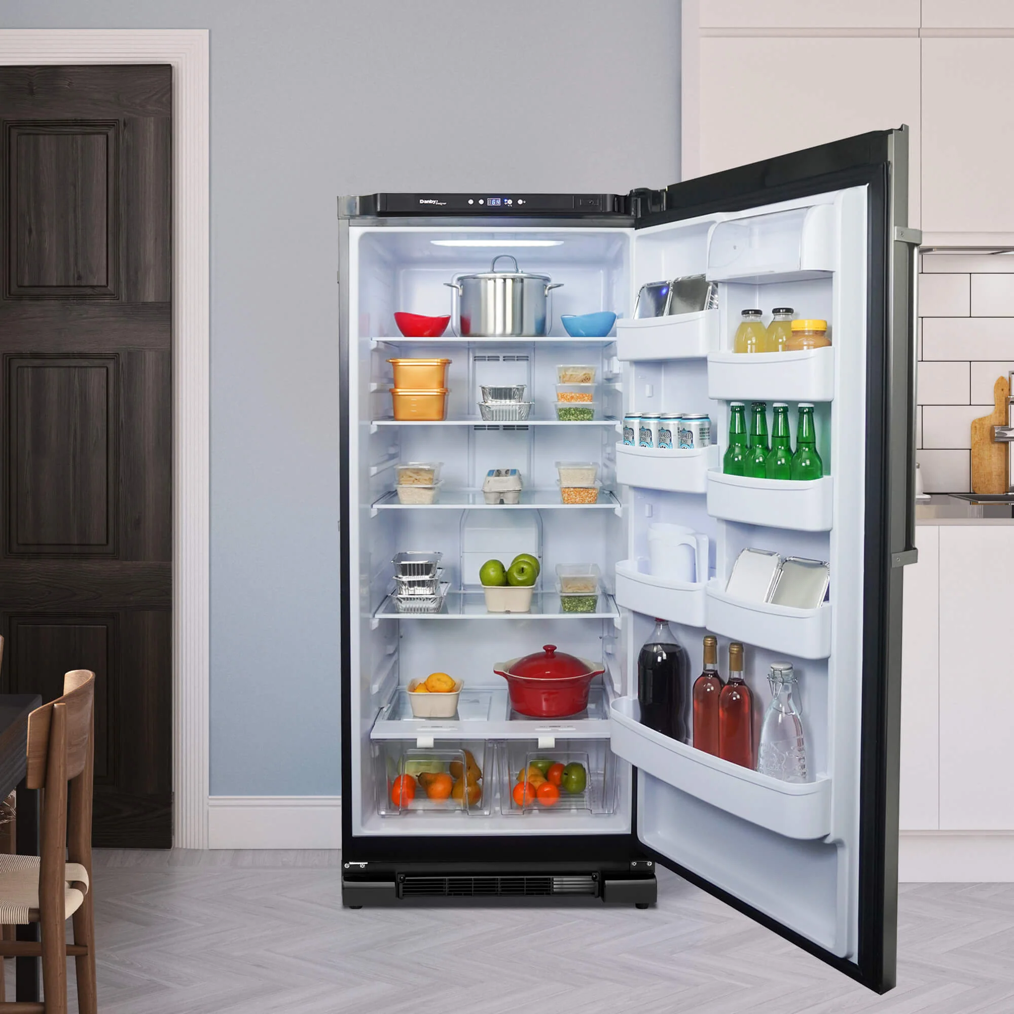 DAR170A3BSLDD Danby Designer 17.0 cu. ft. Apartment Size Fridge in Stainless Steel Look - Image 11