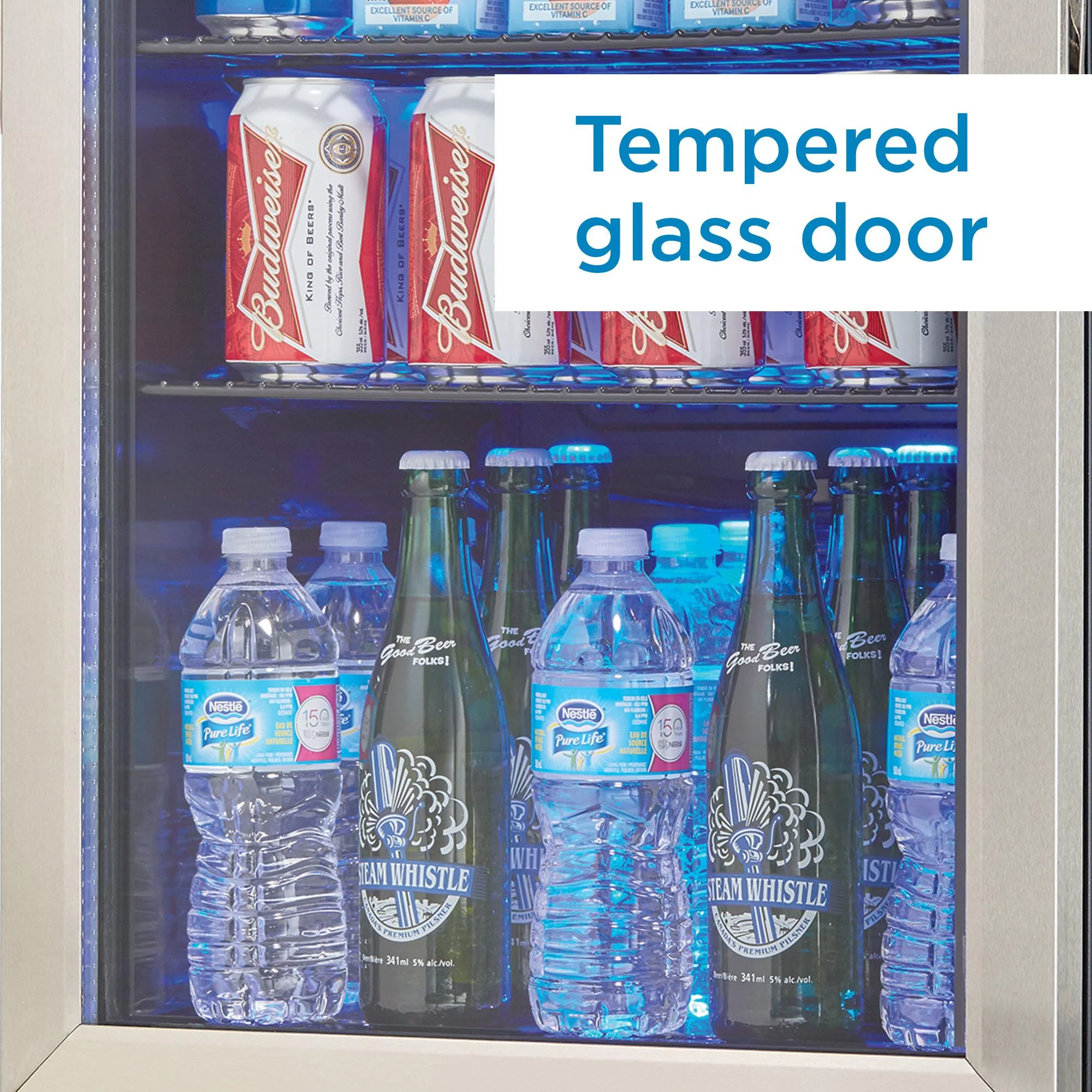DBC026A1BSSDB Danby 2.6 cu. ft. Free-Standing Beverage Center in Stainless Steel - Image 10