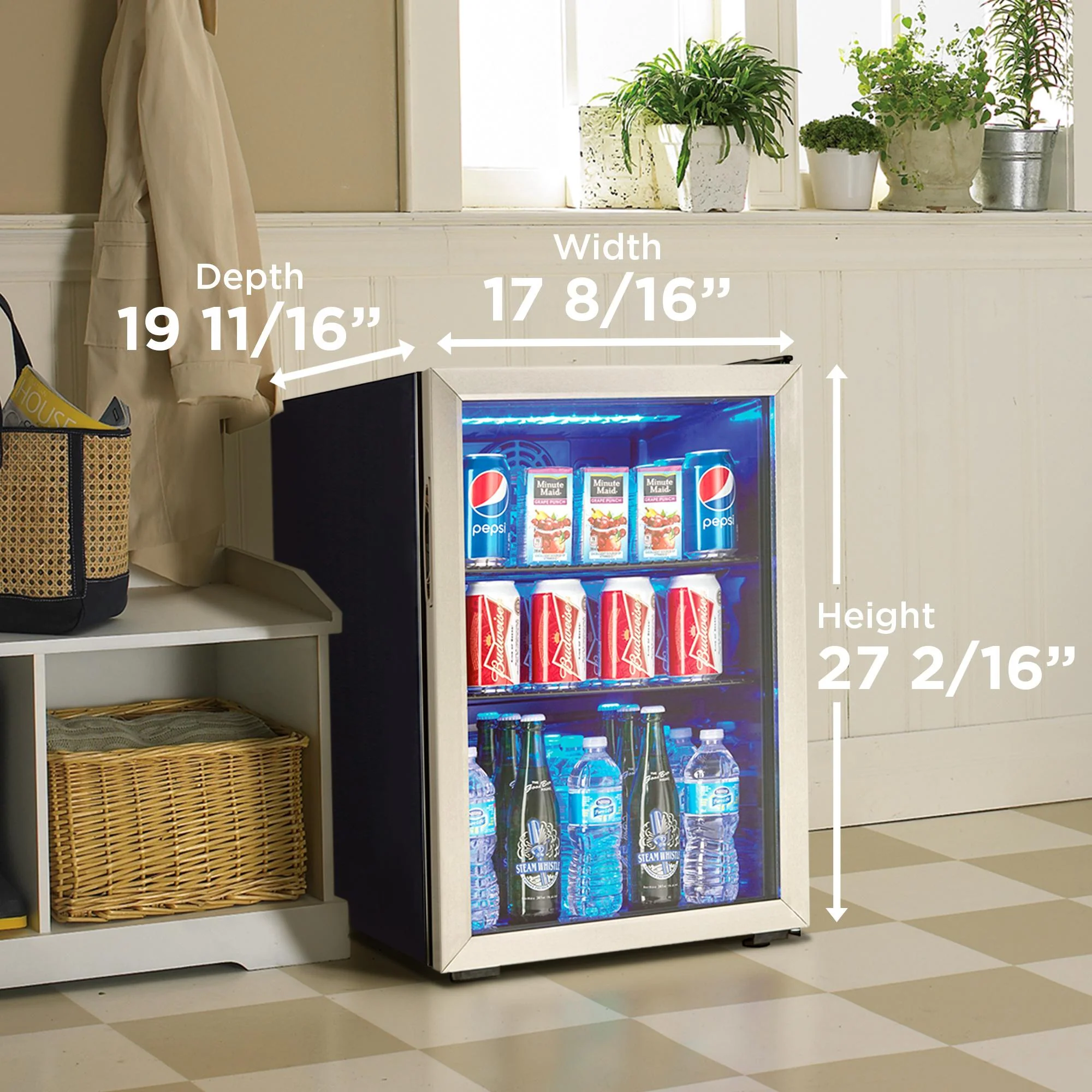 DBC026A1BSSDB Danby 2.6 cu. ft. Free-Standing Beverage Center in Stainless Steel - Image 14