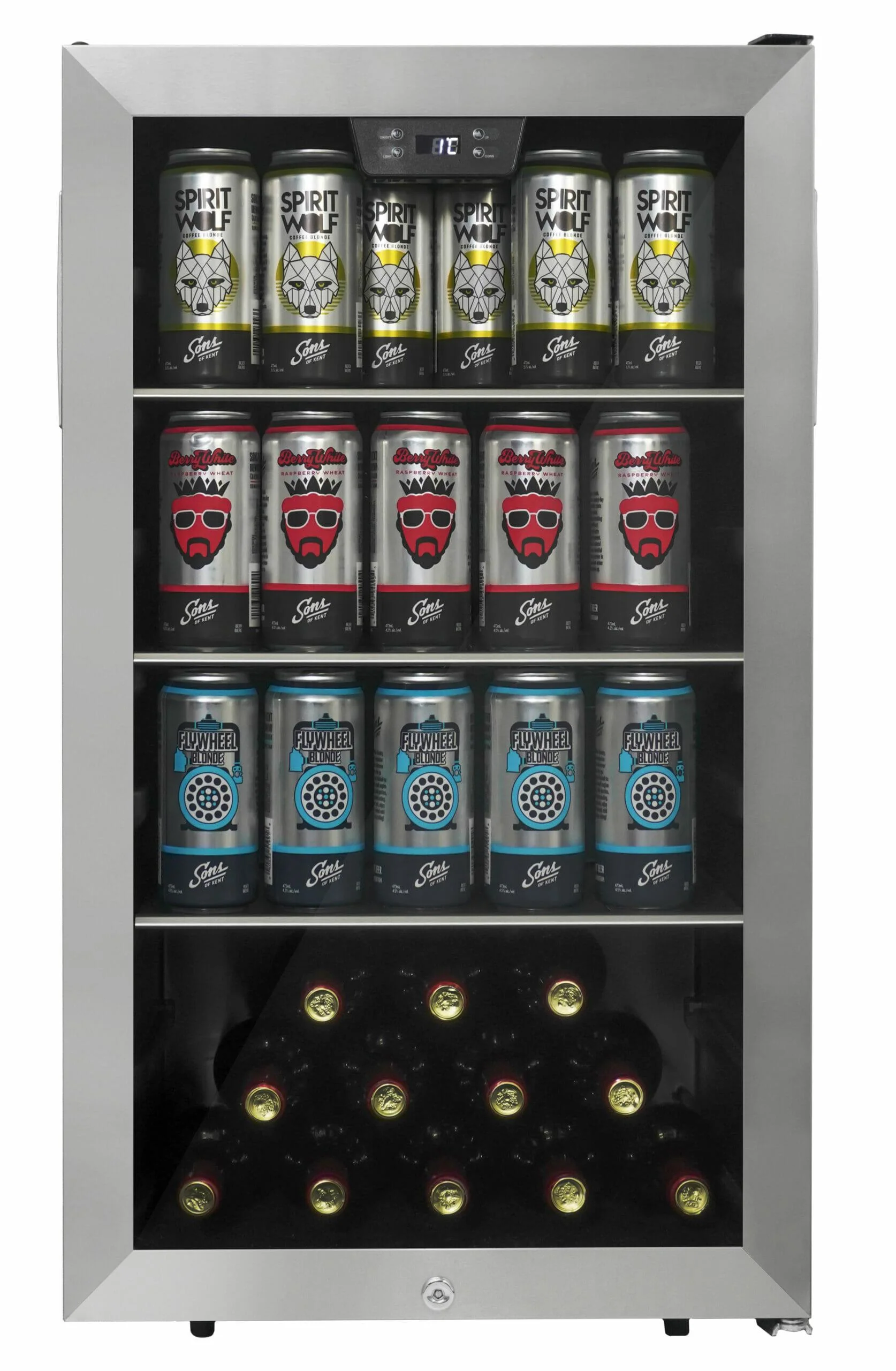 DBC045L1SS Danby 4.5 cu. ft. Free-Standing Beverage Center in Stainless Steel - Image 15