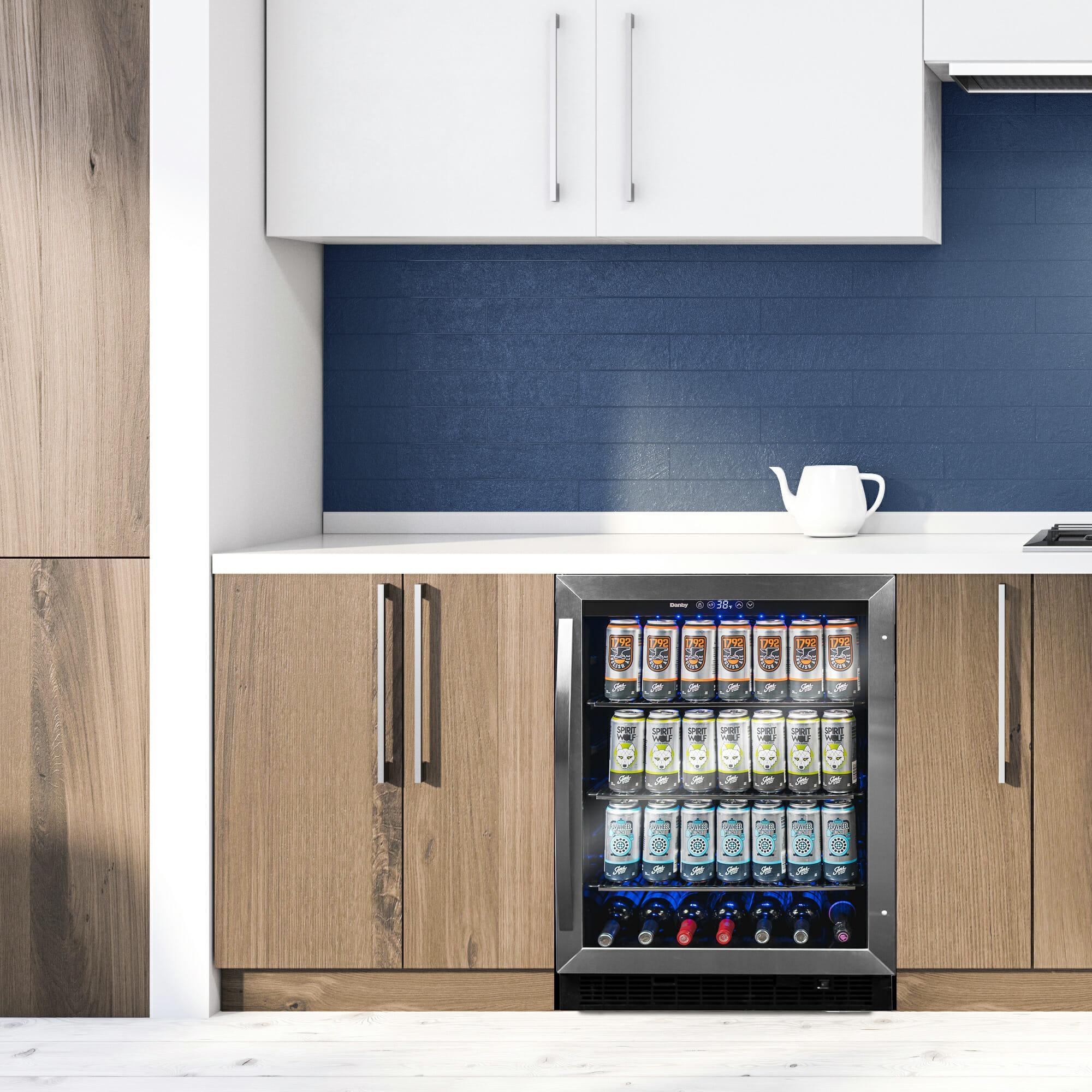 Danby 5.7 cu. ft. Built-in Beverage Center in Stainless Steel - Image 5