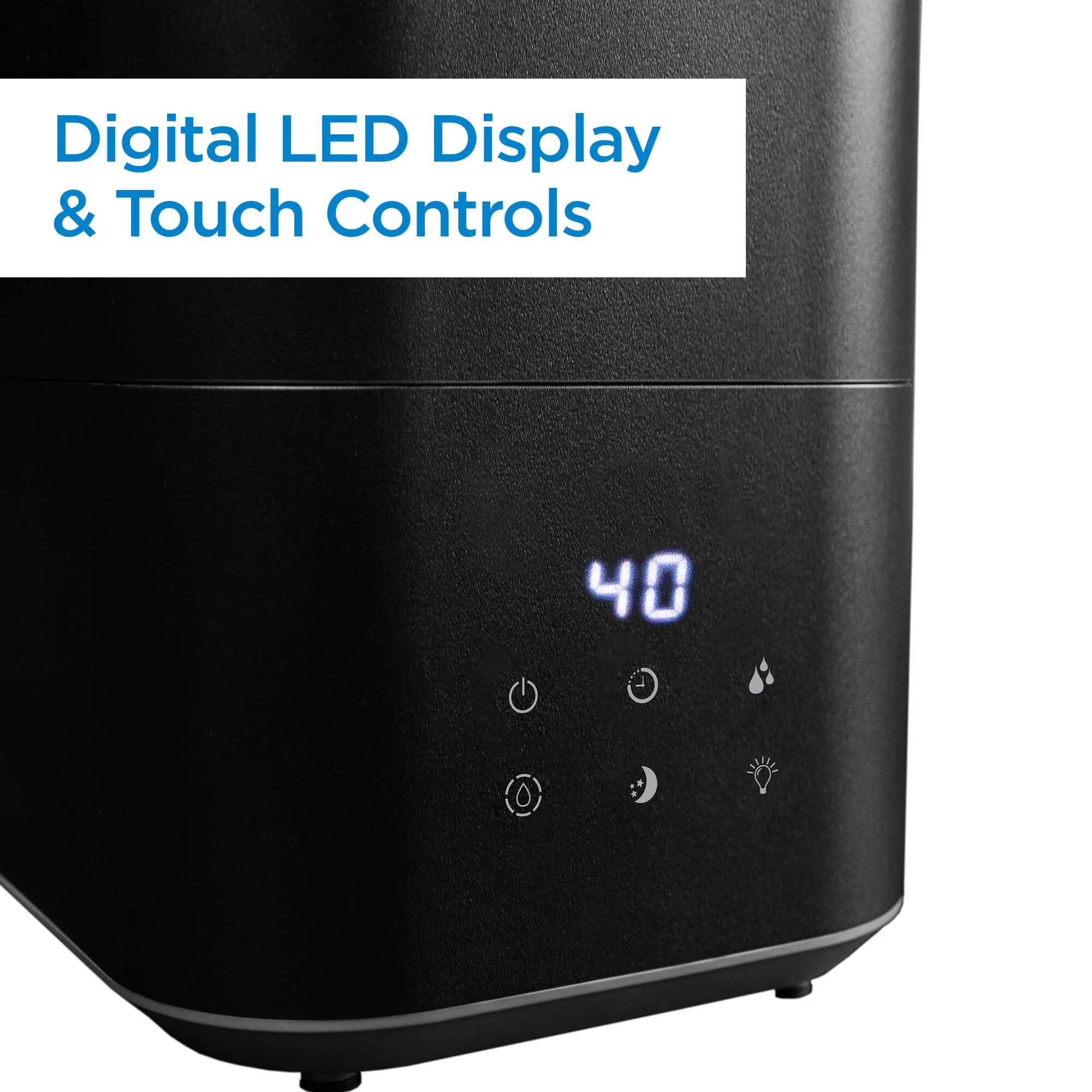 DBHR13211BDD1 Danby 5L Ultrasonic Top Fill Humidifier in Black - Image 6
