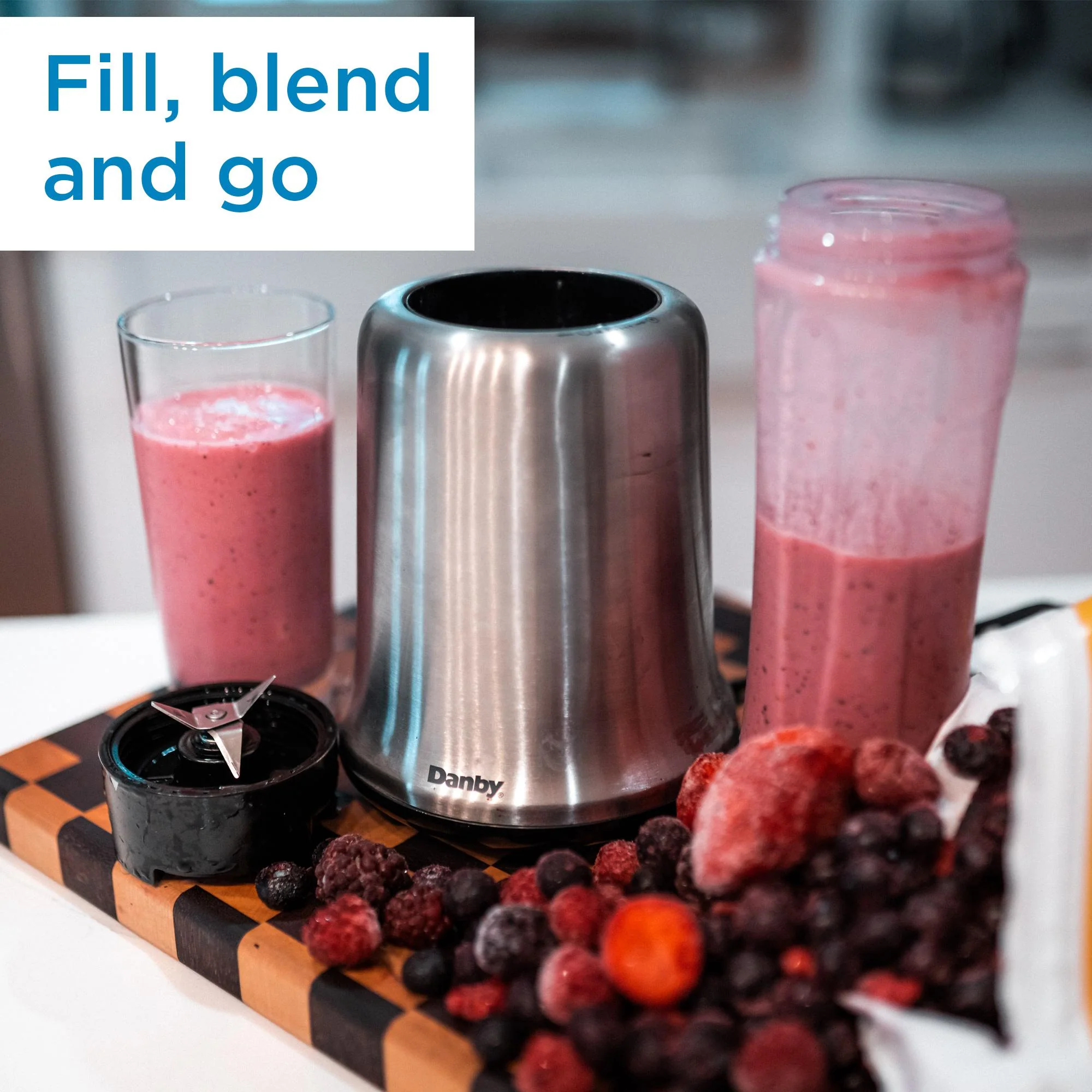 DBL25C1BSSDB Danby 600mL Smoothie Blender Specialty in Stainless Steel - Image 12