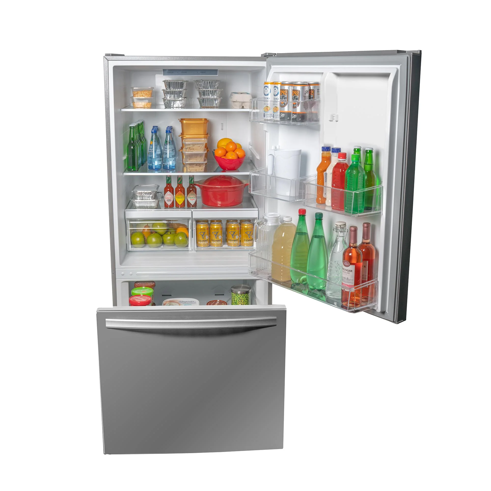 DBM187E1SSDB Danby Designer 18.7 cu. ft. Apartment Fridge Bottom Mount in Stainless Steel - Image 12