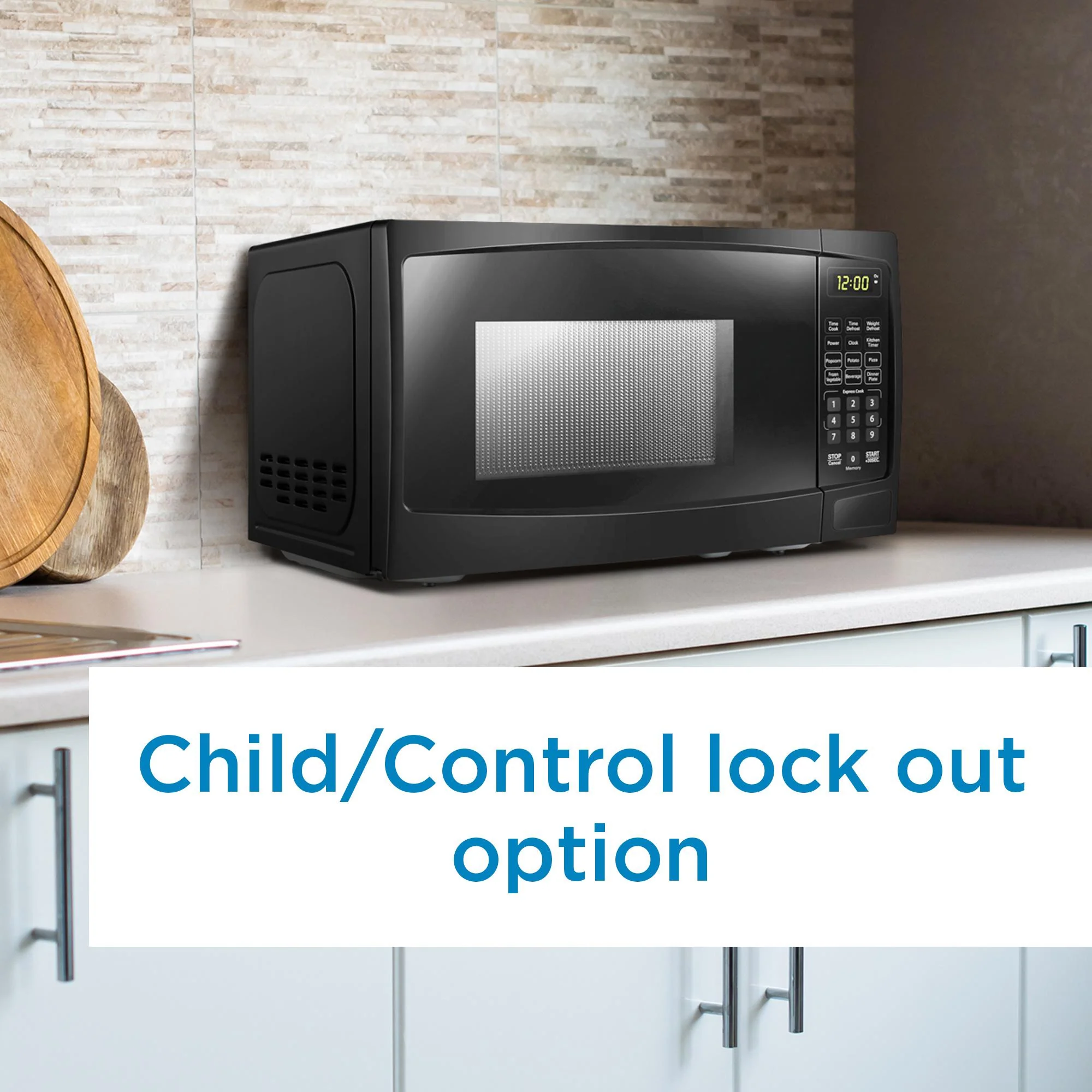 Danby 0.7 cu. ft. Countertop Microwave in Black - Image 10