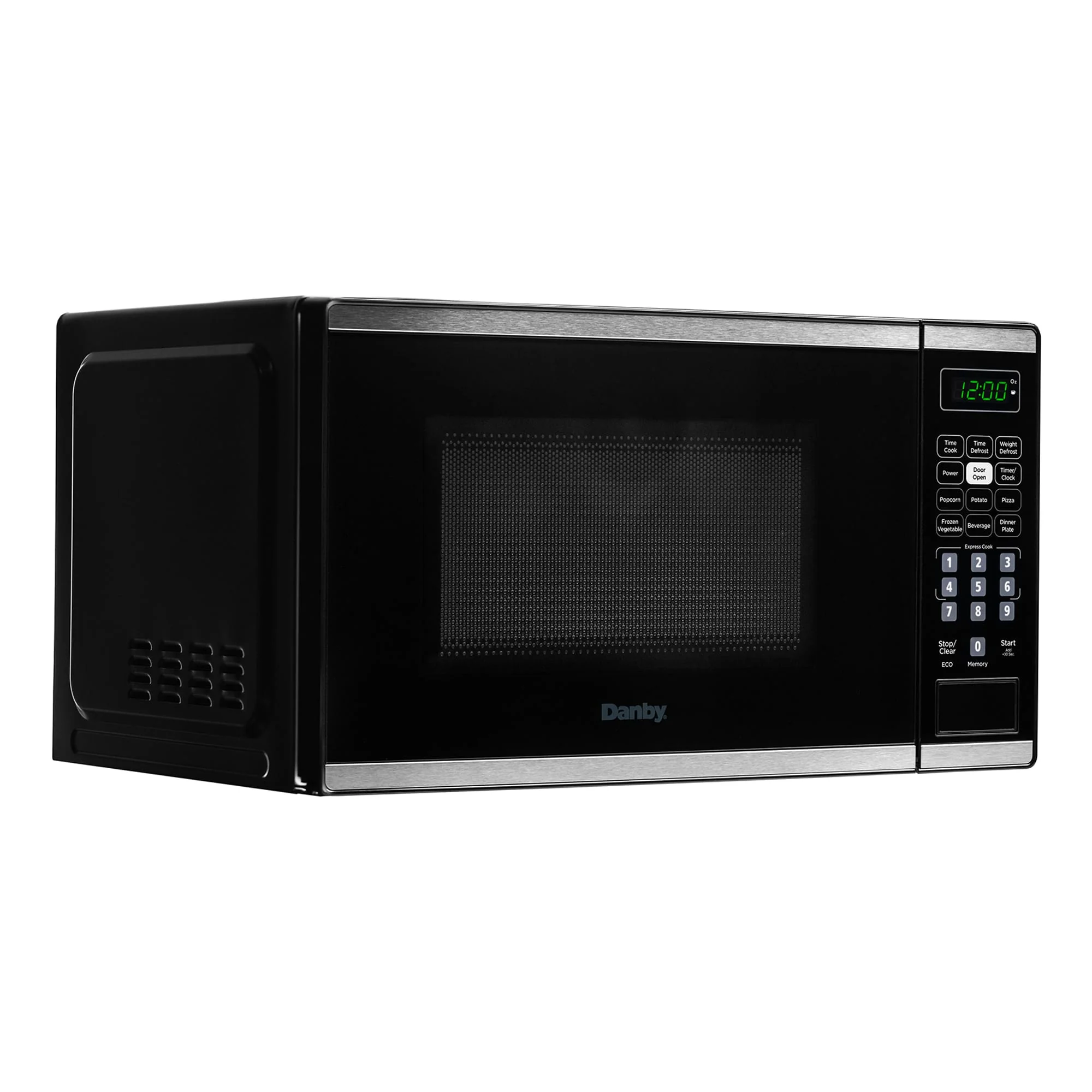 DBMW0722BBS Danby 0.7 cu. ft. Countertop Microwave in Black and Stainless Steel - Image 2