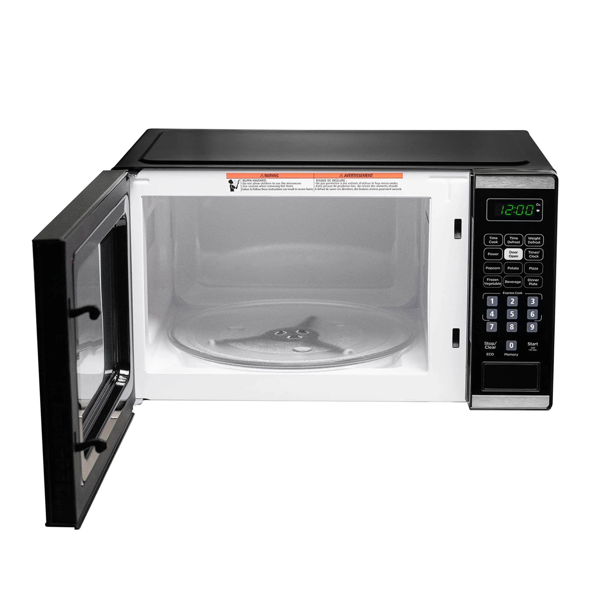 DBMW0722BBS Danby 0.7 cu. ft. Countertop Microwave in Black and Stainless Steel - Image 6