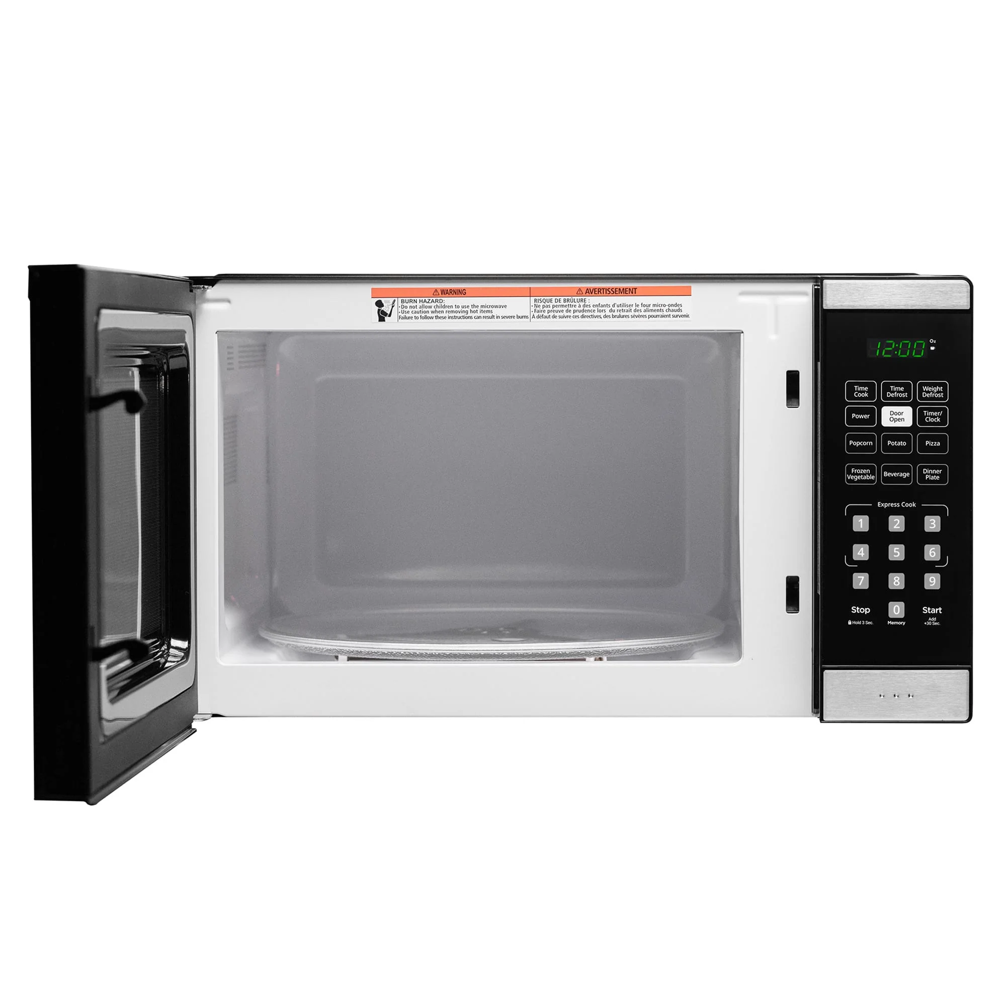 DBMW0925BBS Danby 0.9 cu. ft. Countertop Microwave in Black and Stainless Steel - Image 7